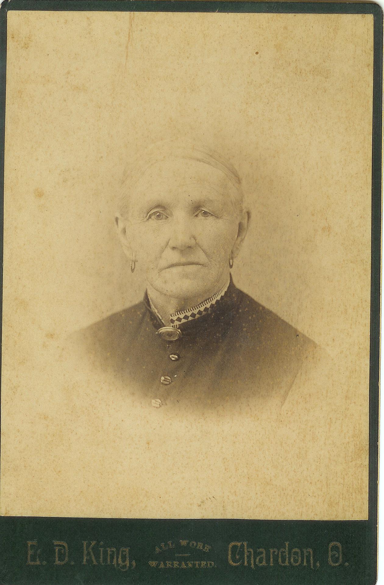 Unknown elderly woman - Chardon, OH